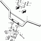 CL450K2 Руль и панель переднего номера