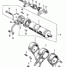 CL450K2 Gearshift fork @ drum
