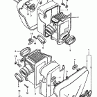 CL450K2 Air cleaner case