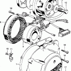 CB750K Alternator - alternator cover