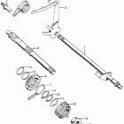 Z50AK2 Gearshift spindle