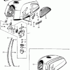 CB175K3 Cb / cl175 fuel tank