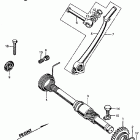 CL450K2 Кик стартер