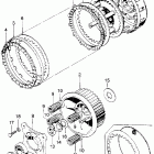 CB750K Сцепление
