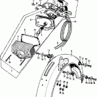CL70 Taillight @ rear fender k0-k2