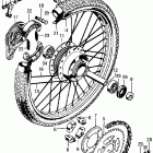 CL70 Заднее колесо