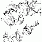 Z50AK2 Заднее колесо