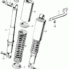 CB750K Задний амортизатор
