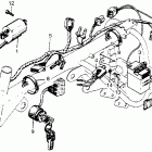 Z50AK2 Wire harness @ battery