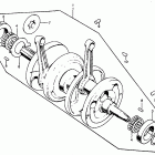 CL450K2 Коленвал
