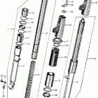 CA175 Ca175 front fork