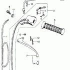 CB350 Left handle switch @ cable ii