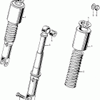 CL175 Cl175 rear shock absorber