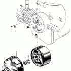 P50 Alternator cover @ flywheel