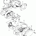 CB350 Cylinder head side cover  @ spark advancer @ points