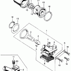 CB350 Масляный насос и фильтр
