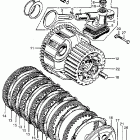 CB450K2 Clutch @ oil pump