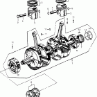 CA175 Коленвал