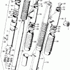 CL350 Front fork (cl)
