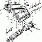 SS125A Upper crankcase @ shift drum