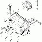 S90 Крышка картера правая