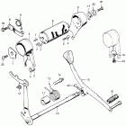 S90 Вал и вилки  коробки передач