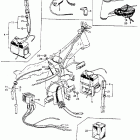S90 Wire harness @ battery