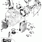 S90 Cylinder head cover  @ points base