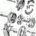 CM91 Заднее колесо