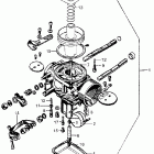 CB450 Right carburetor