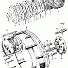 CL77 Clutch @ left crankcase cover