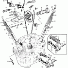 CL77 Camshaft @ valve @ cam chain