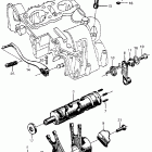 CB450 Вилки и валы выбора передач
