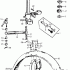 CL77 Steering stem @ front fender