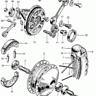 CT90 Переднее колесо