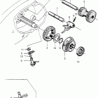 CT90 Sub transmission @ shift fork