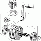 CM91 Коленвал и поршни