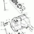 CM91 Right crankcase cover  @ oilpump