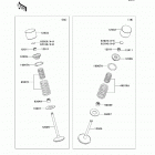 KFX450R (KSF450-B8FA) Клапана