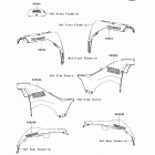 Brute Force 750 4x4i NRA Outdoors (KVF750-EAF) Decals(c.r.apg)(eaf)