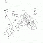 Prairie 360 4X4 (KVF360-A6F) Масляный и водяной насос. фильтр масленый