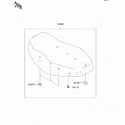 Brute Force 650 4x4 (KVF650-D9F) Сидение