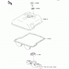 KFX450R (KSF450-B8FA) Крышка головки цилиндров