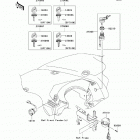 Brute Force 650 4x4 (KVF650-D9F) Замок зажигания