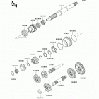 Brute Force 750 4x4i NRA Outdoors (KVF750-E8FA) Трансмиссия