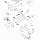 Brute Force 750 4x4i NRA Outdoors (KVF750-E8FA) Передний тормоз