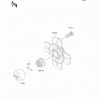 Brute Force 750 4x4i NRA Outdoors (KVF750-E8FA) Задняя ступица колеса