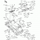 KFX450R  (KSF450-B9F) Frame fittings(b9f / b9fb)