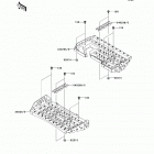 Brute Force 650 4x4 (KVF650-D9F) Подножки