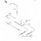 Brute Force 750 4x4i NRA Outdoors (KVF750-E8FA) Тросы управления